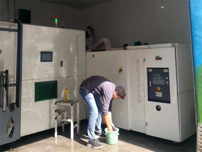 廚余垃圾資源化處理設(shè)備，垃圾處理油溫機(jī)
