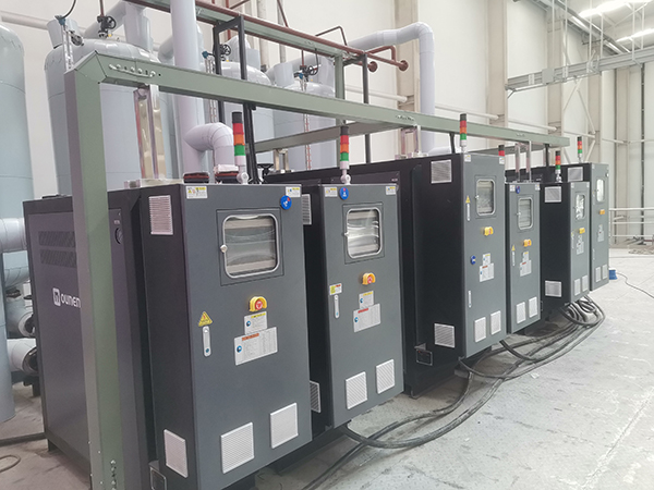 鋰電負極原材料反應(yīng)釜油溫機